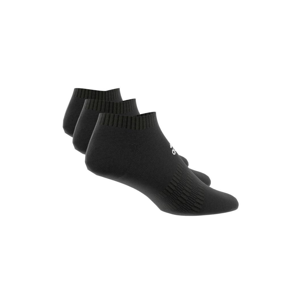 Unisex Cushioned Low-Cut Socks, Black, A901_ONE, large image number 6