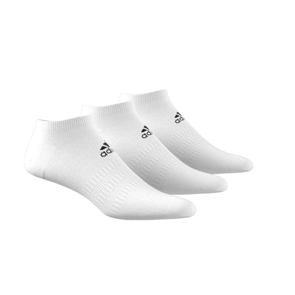 Unisex Low-Cut Socks 3 Pairs, White, A901_ONE, large image number 2