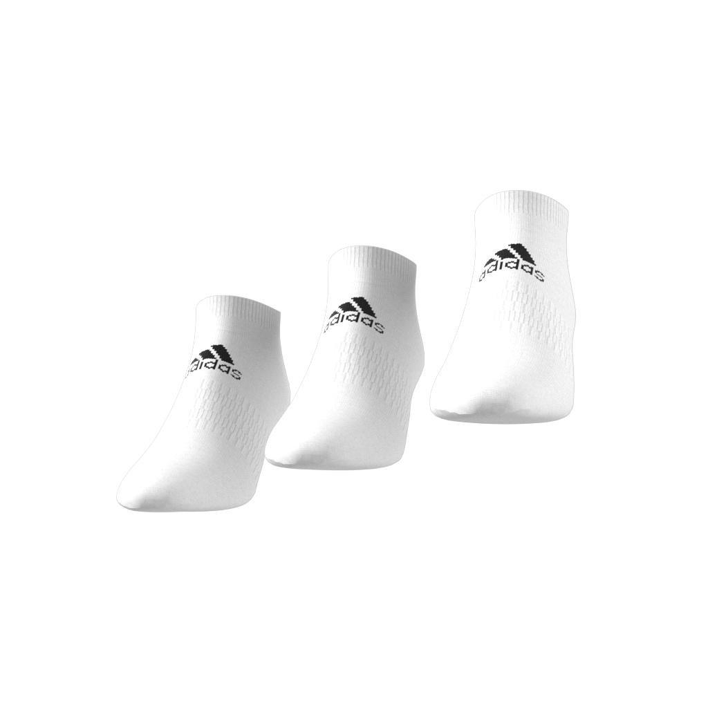 Unisex Low-Cut Socks 3 Pairs, White, A901_ONE, large image number 6