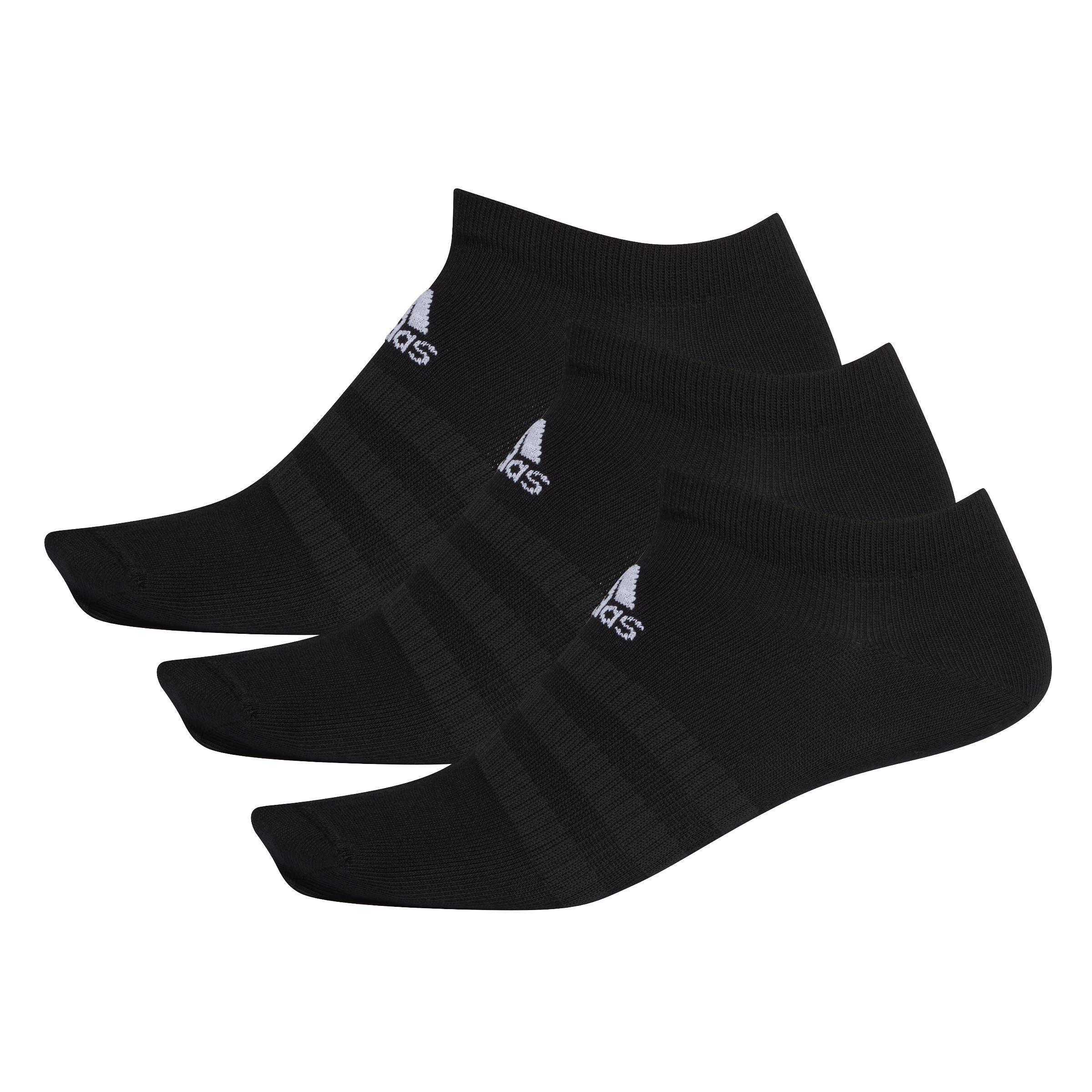 Unisex Low-Cut Socks 3 Pairs, Black, A901_ONE, large image number 8