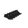 Unisex Low-Cut Socks 6 Pairs, Black, A901_ONE, thumbnail image number 9