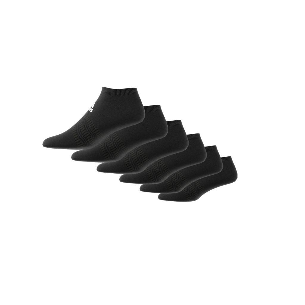 Unisex Low-Cut Socks 6 Pairs, Black, A901_ONE, large image number 12