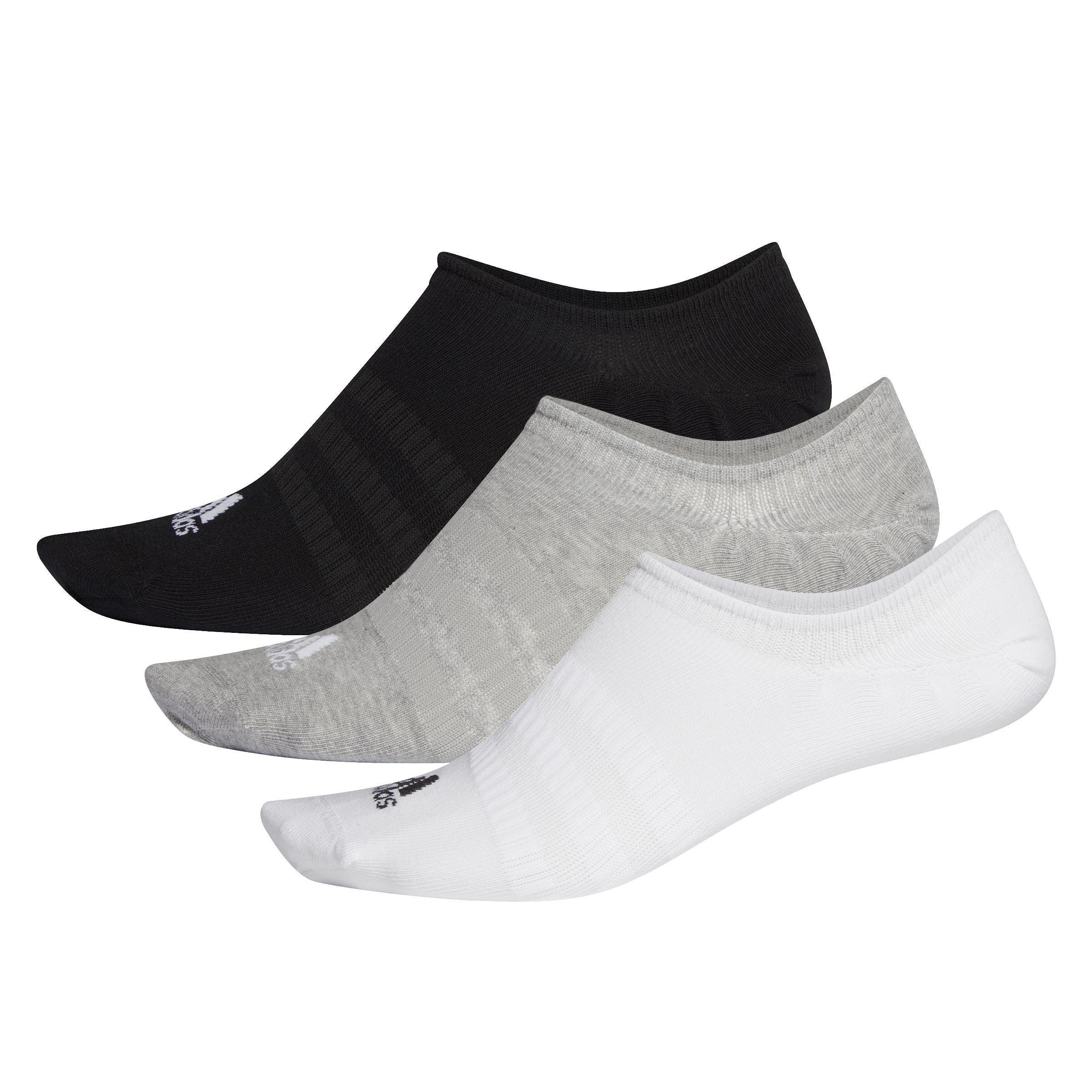 Unisex No-Show Socks - 3 Pairs, Multicolour, A901_ONE, large image number 1