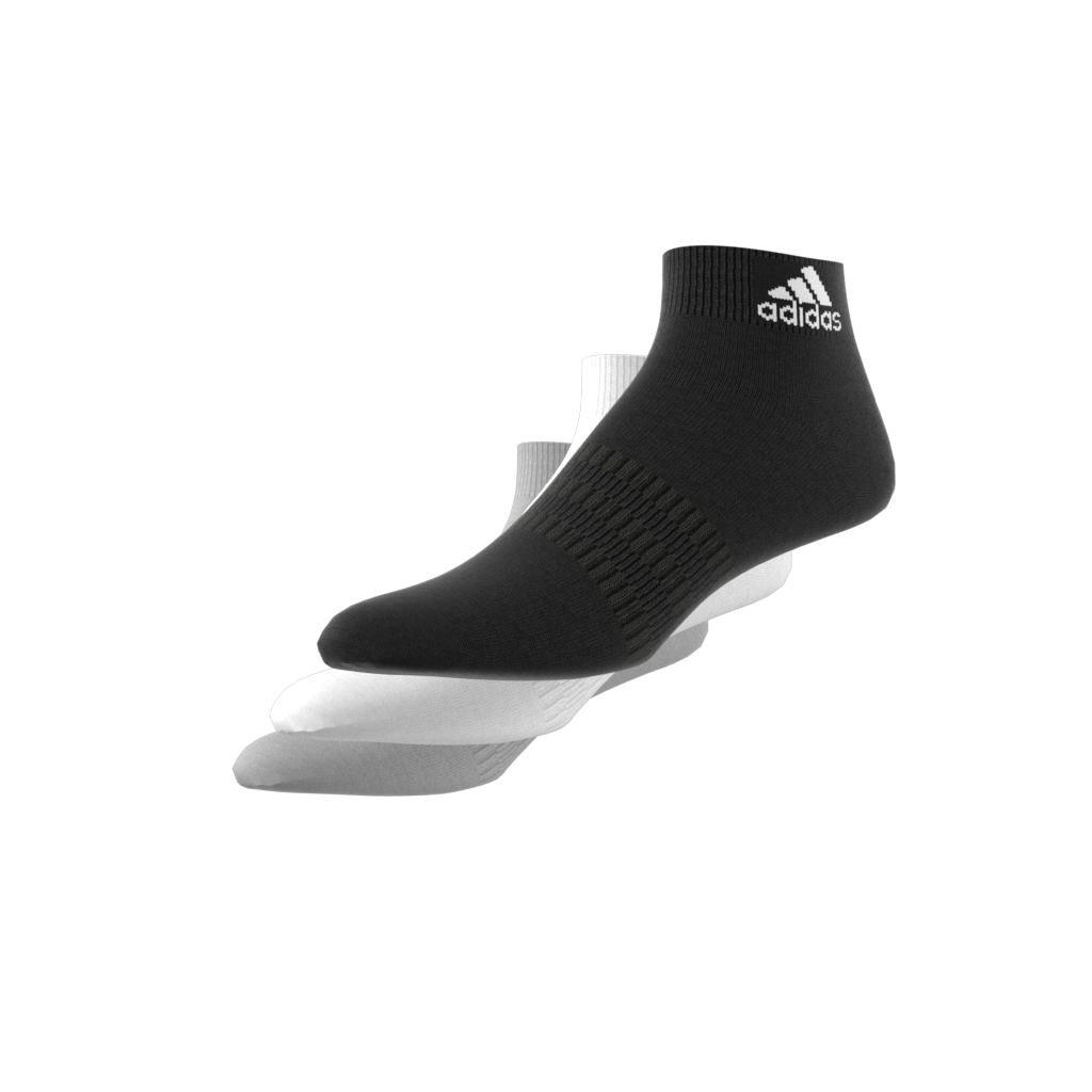 Unisex Ankle Socks 3 Pairs, Multicolour, A901_ONE, large image number 2