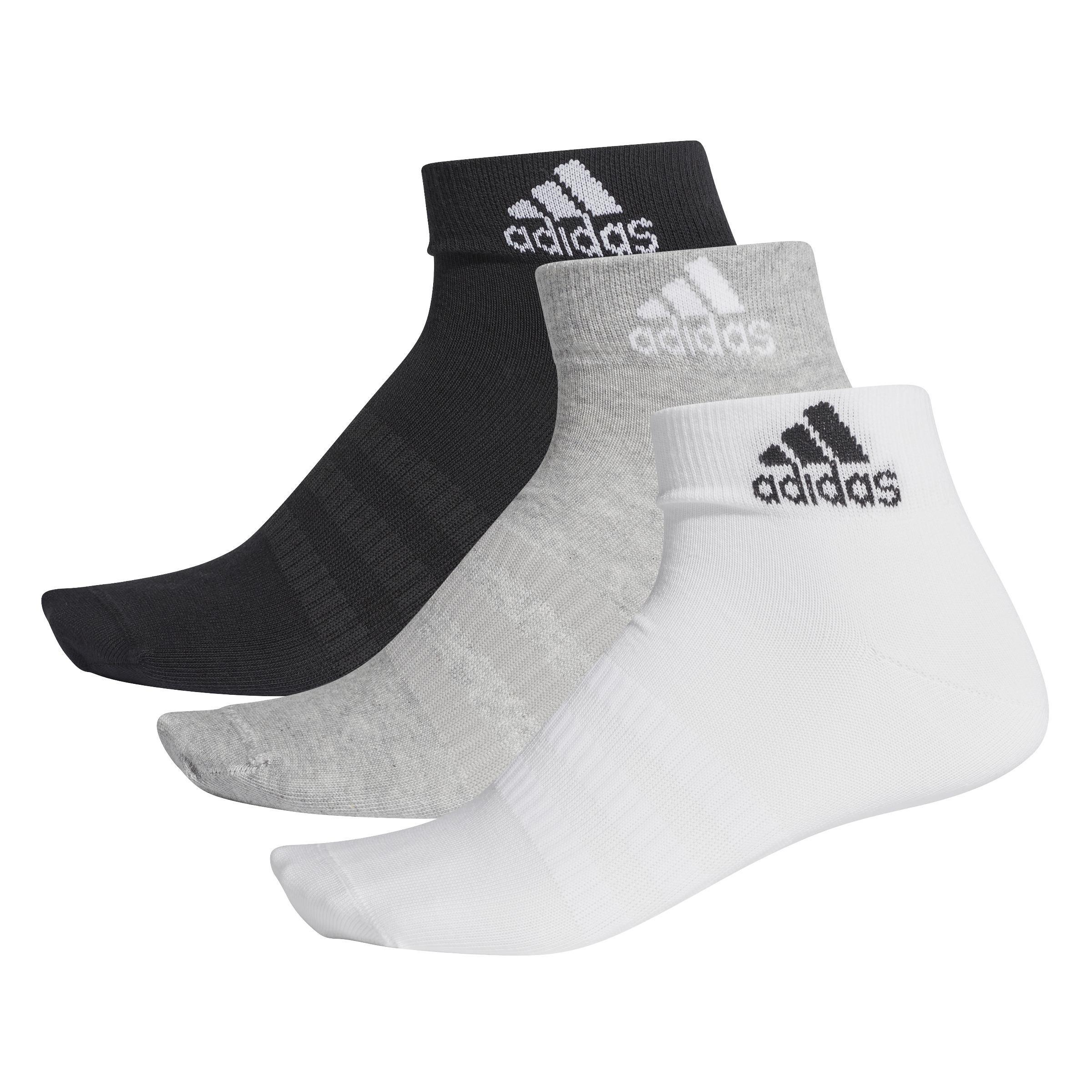 Unisex Ankle Socks 3 Pairs, Multicolour, A901_ONE, large image number 3