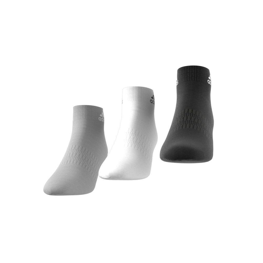 Unisex Ankle Socks 3 Pairs, Multicolour, A901_ONE, large image number 4