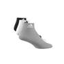Unisex Ankle Socks 3 Pairs, Grey, A901_ONE, thumbnail image number 9
