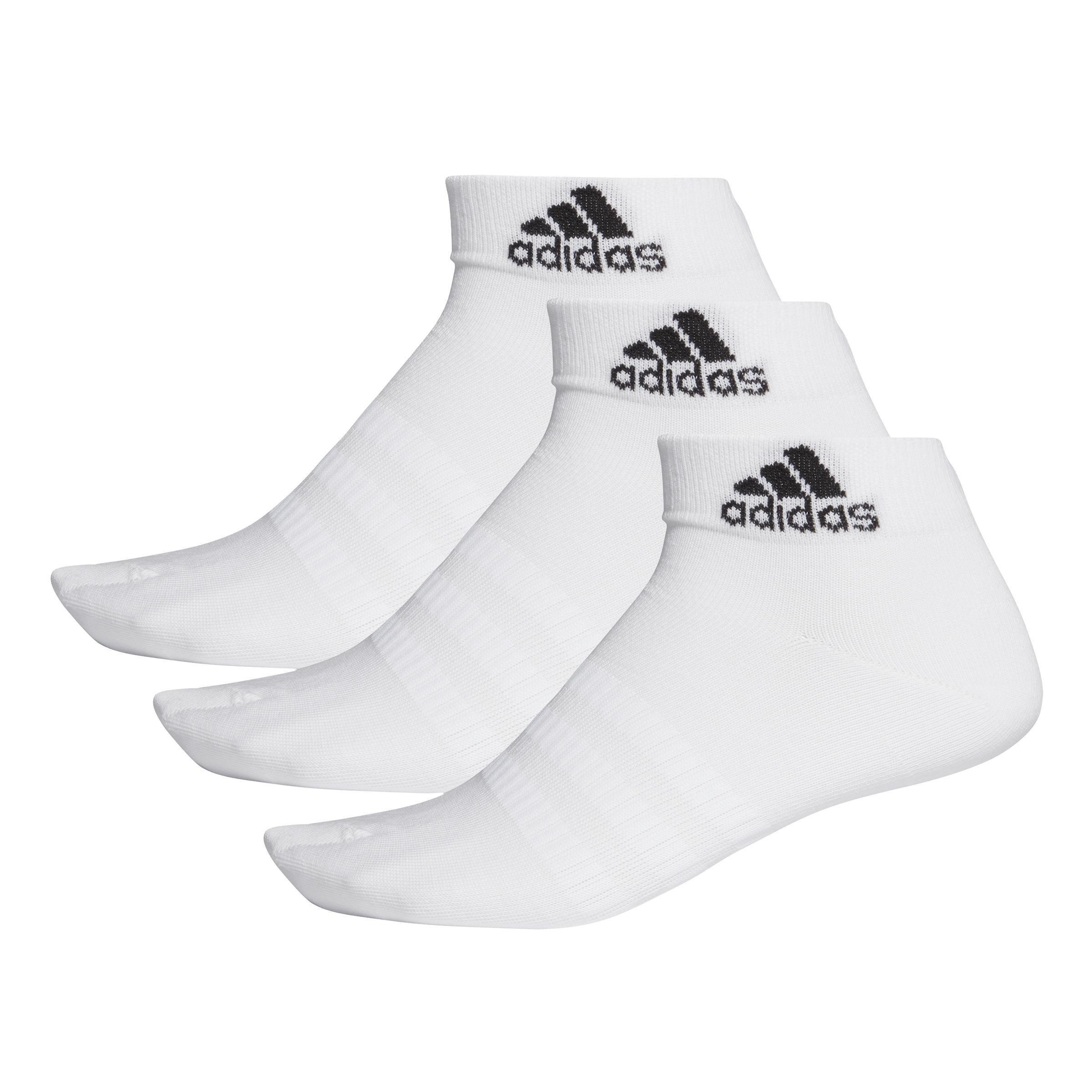 Unisex Ankle Socks 3 Pairs, White, , large image number 6
