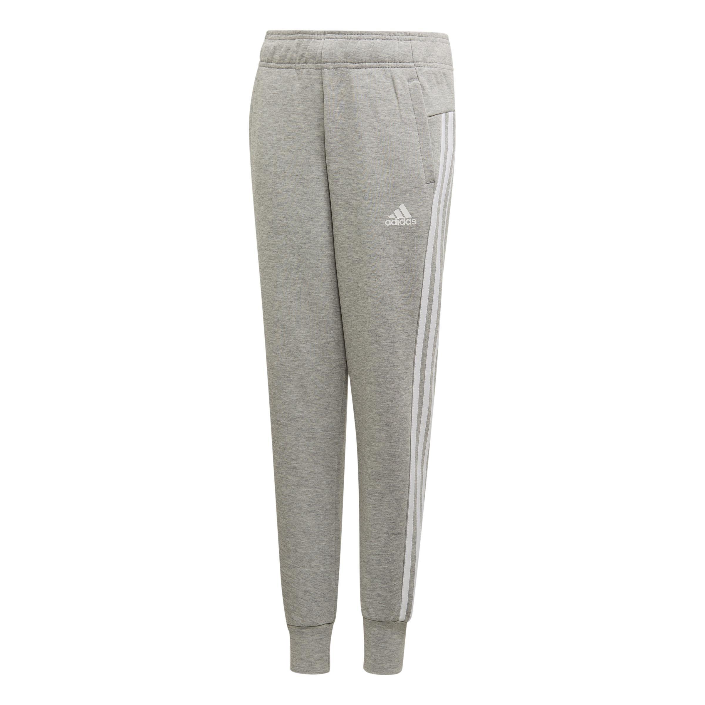 Kids Must Haves 3-Stripes Tracksuit Bottoms, Grey, A901_ONE, large image number 0