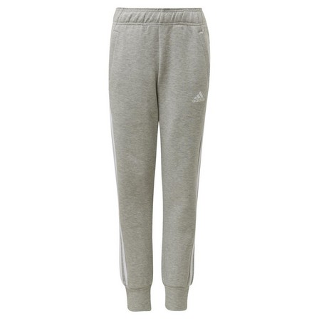 Kids Girls Must Haves 3-Stripes Tracksuit Bottoms, Grey, A901_ONE, large image number 2