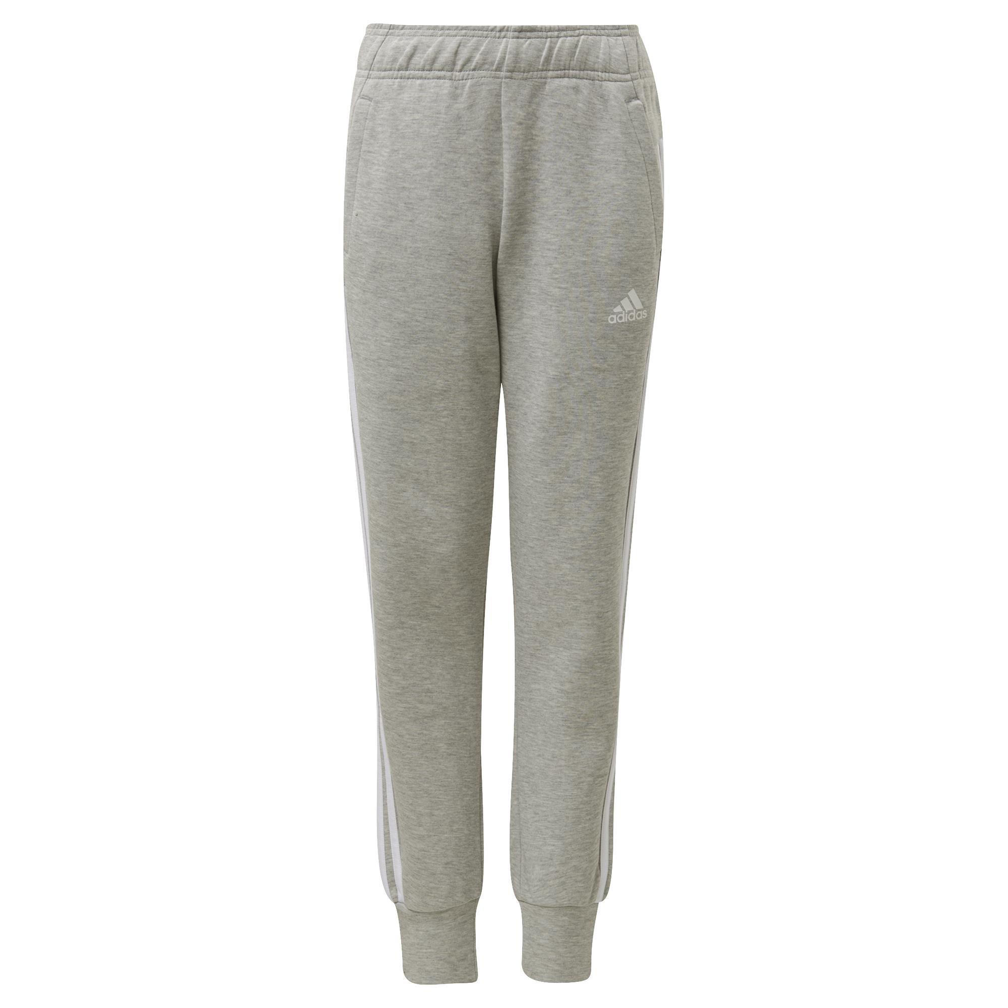 Kids Must Haves 3-Stripes Tracksuit Bottoms, Grey, A901_ONE, medium