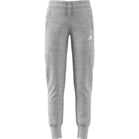 Kids Girls Must Haves 3-Stripes Tracksuit Bottoms, Grey, A901_ONE, large image number 4