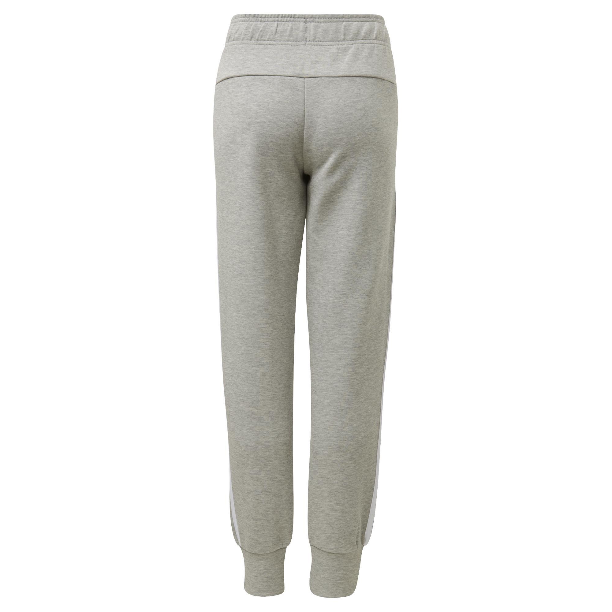 Kids Must Haves 3-Stripes Tracksuit Bottoms, Grey, A901_ONE, large image number 7