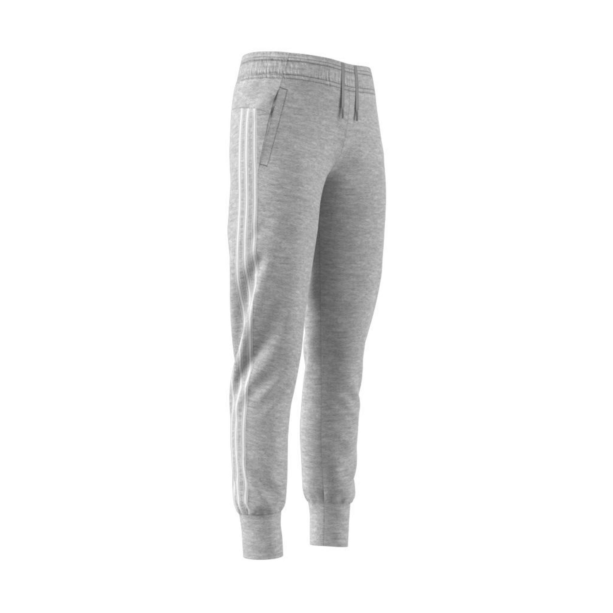 Kids Girls Must Haves 3-Stripes Tracksuit Bottoms, Grey, A901_ONE, large image number 18