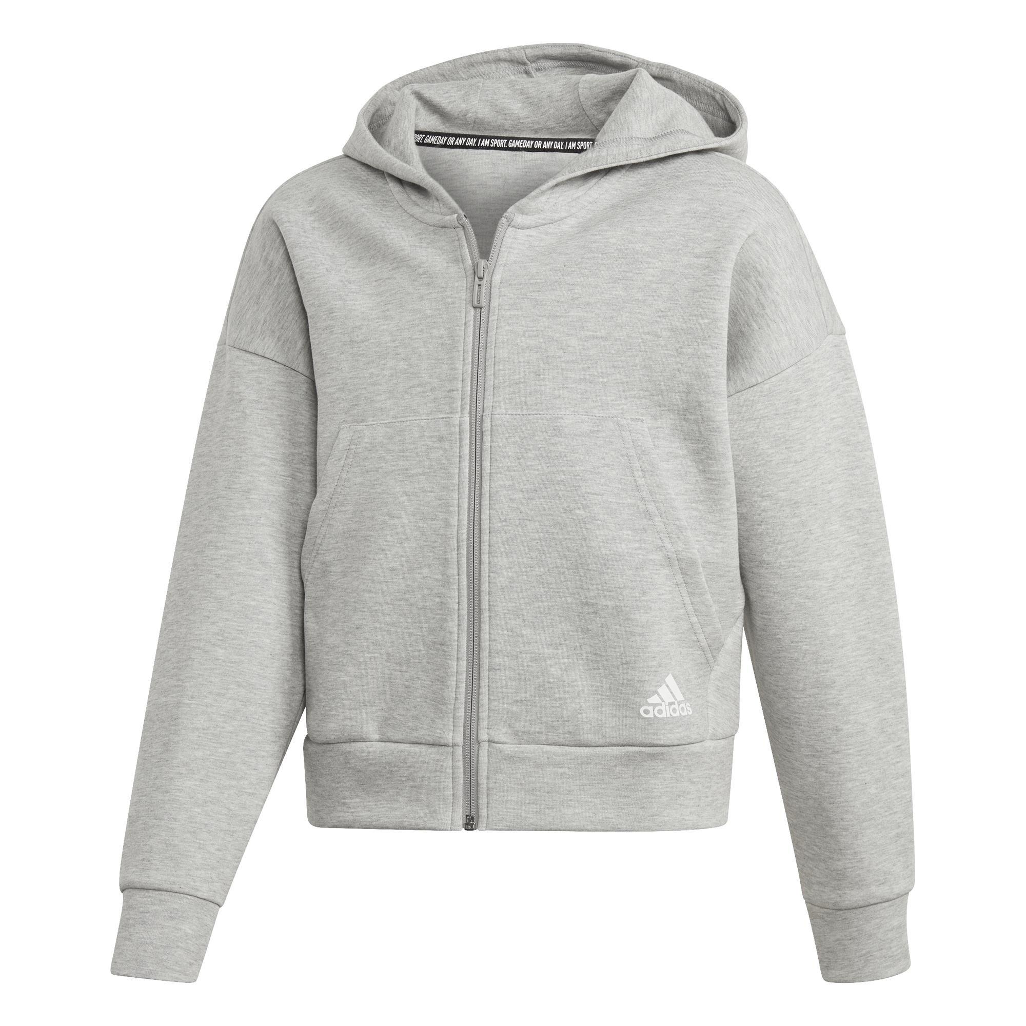 Kids Must Haves 3-Stripes Hoodie, Grey, , large image number 5