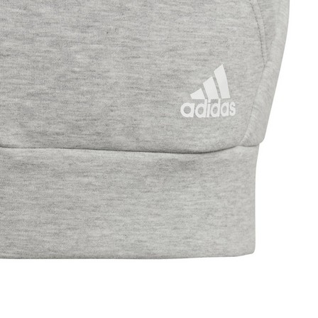 Kids Girls Must Haves 3-Stripes Hoodie, Grey, A901_ONE, large image number 12