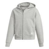 Kids Girls Must Haves 3-Stripes Hoodie, Grey, A901_ONE, large image number 24