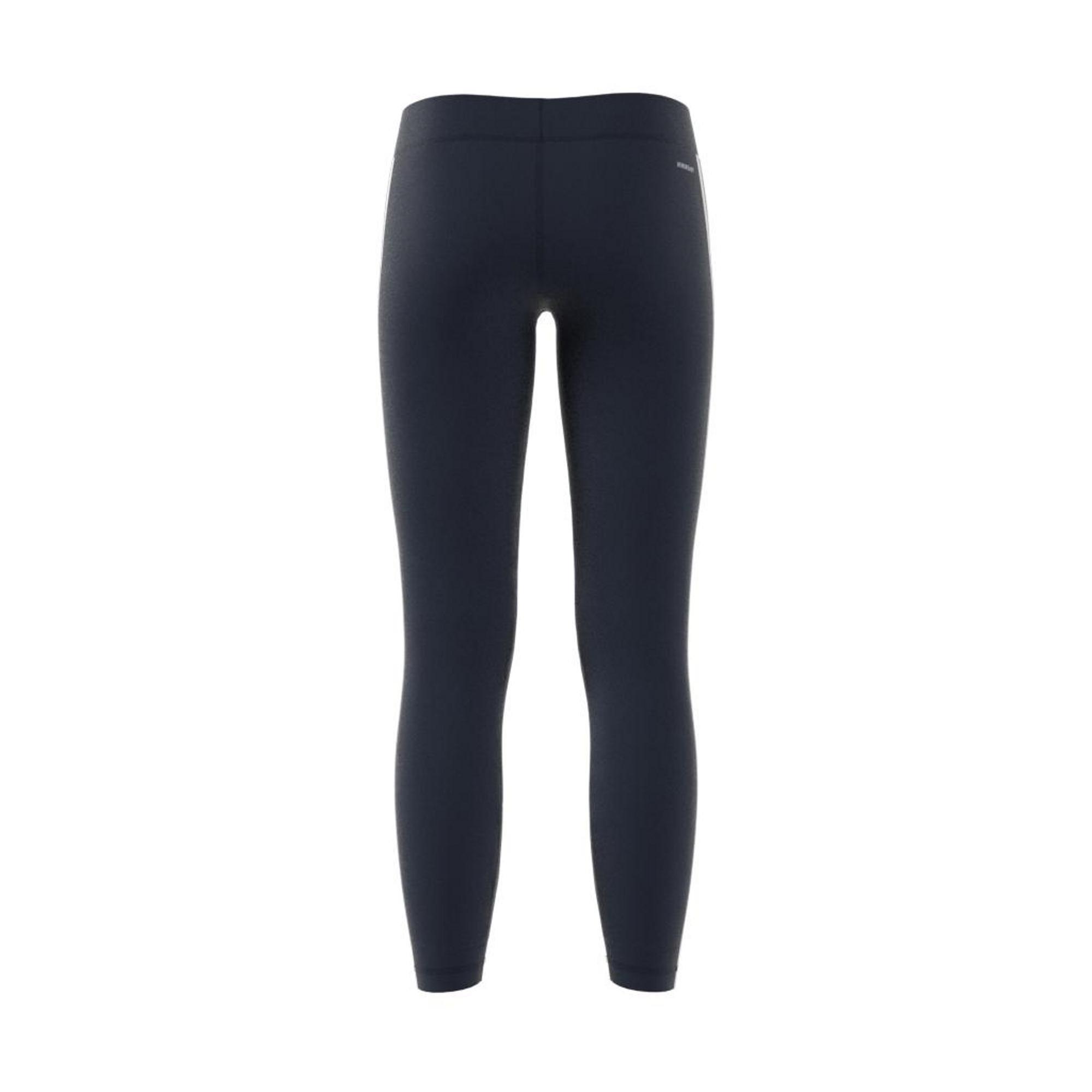 Kids Training Equipment 3-Stripes Leggings, Blue, A901_ONE, large image number 21