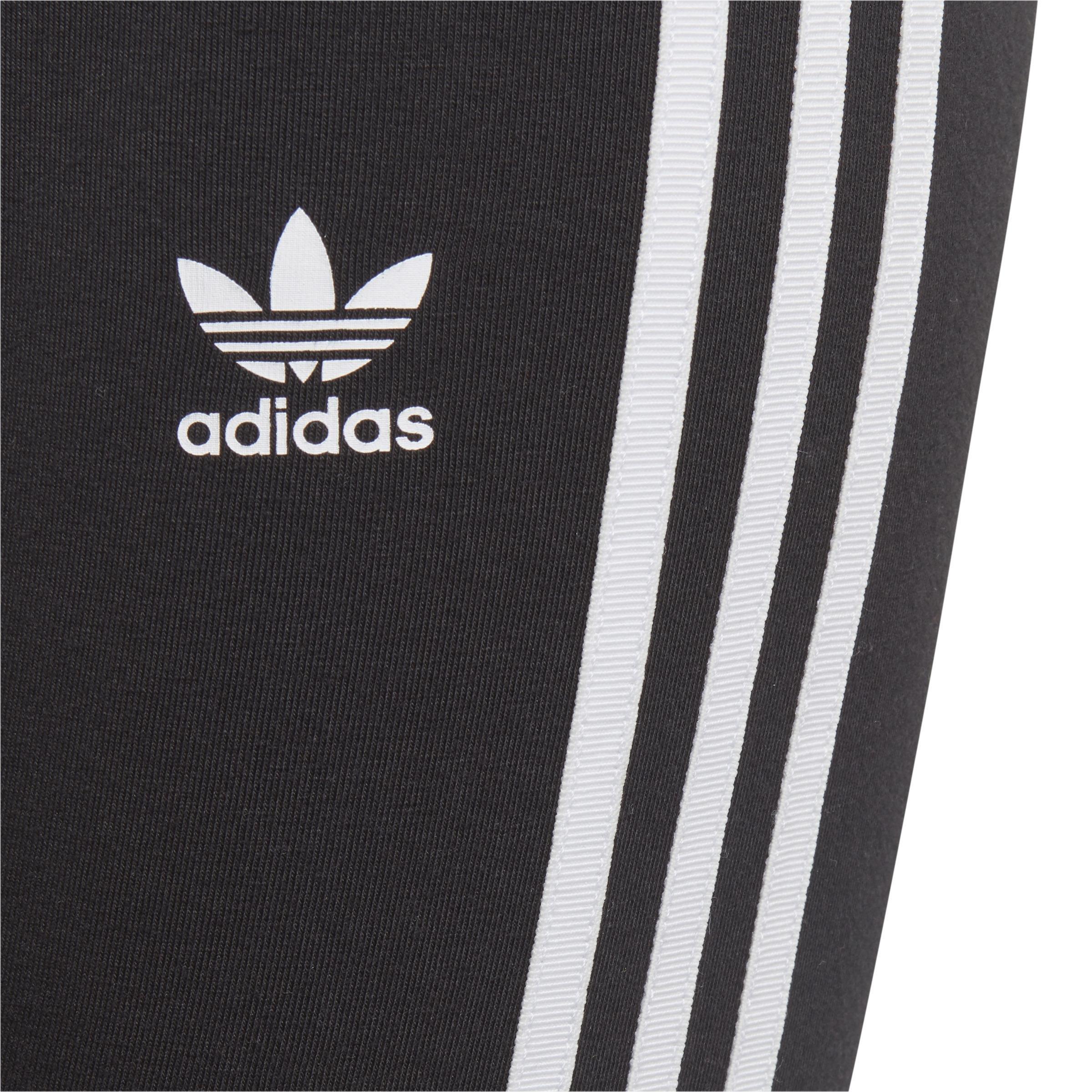Kids 3-Stripes Leggings, Black, A901_ONE, large image number 3