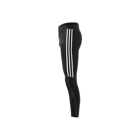 Men Own The Run 3-Stripes Tights, Black, A901_ONE, large image number 10