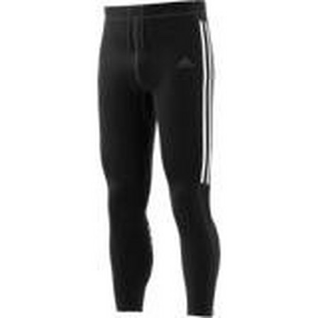 Men Own The Run 3-Stripes Tights, Black, A901_ONE, large image number 13