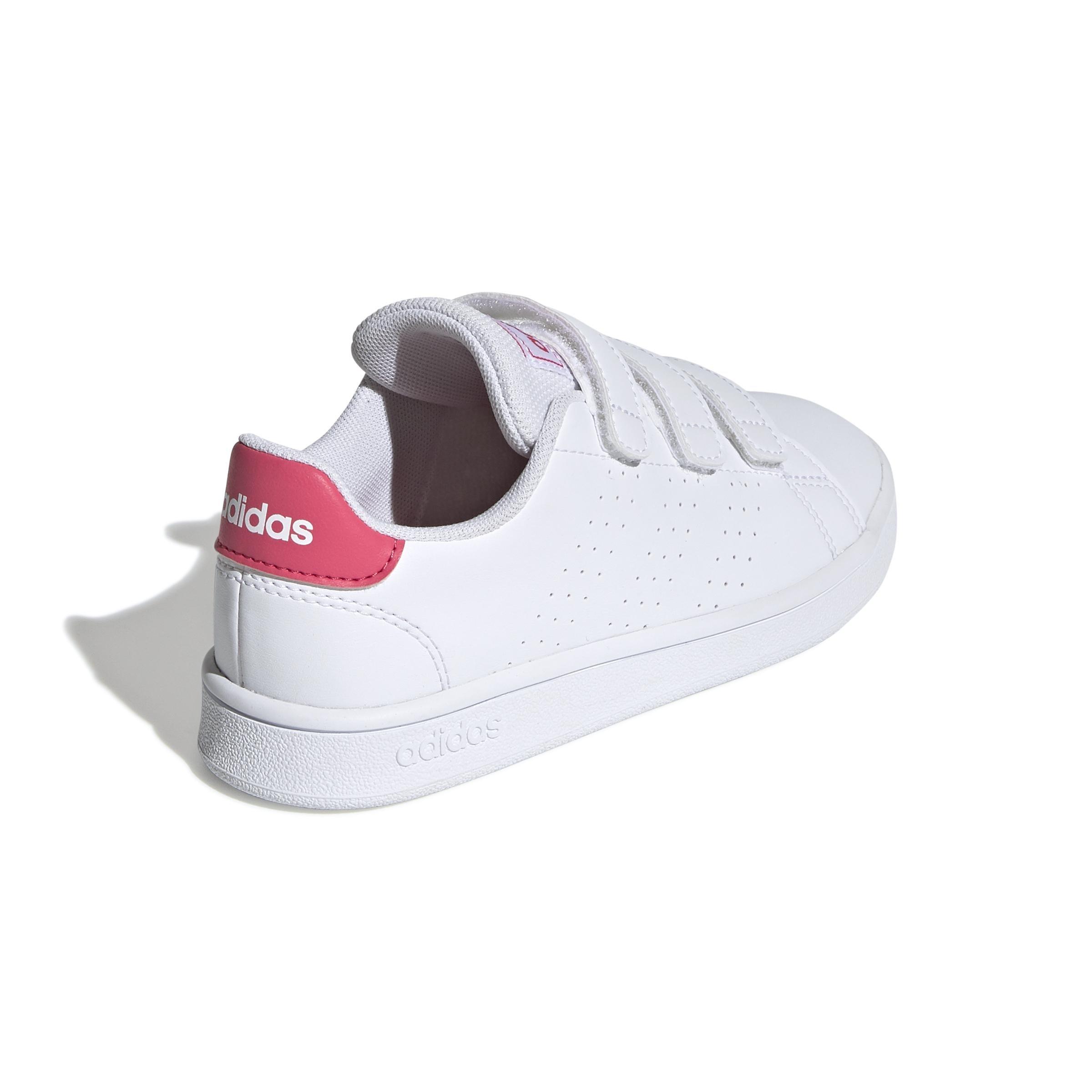 Unisex Kids Advantage Shoes, White, A901_ONE, large image number 2