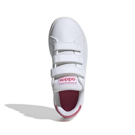 Unisex Kids Advantage Shoes, White, A901_ONE, large image number 7