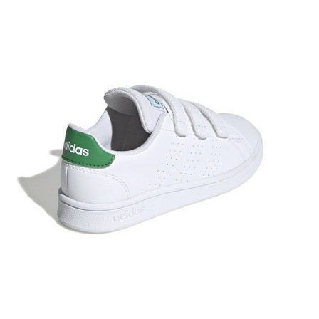Kids Unisex Advantage Shoes, White, A901_ONE, large image number 1