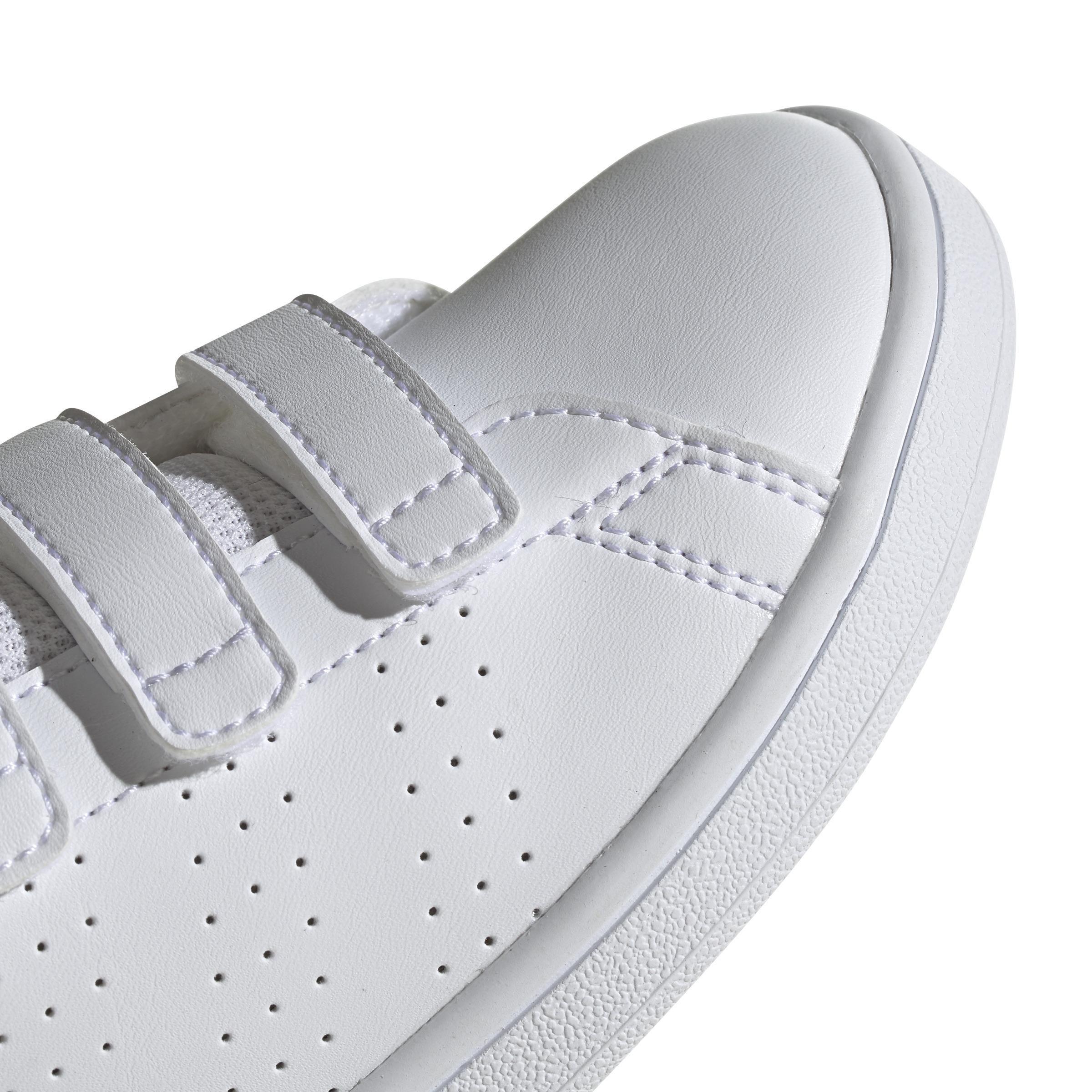 Unisex Kids Advantage Shoes, White, A901_ONE, large image number 4