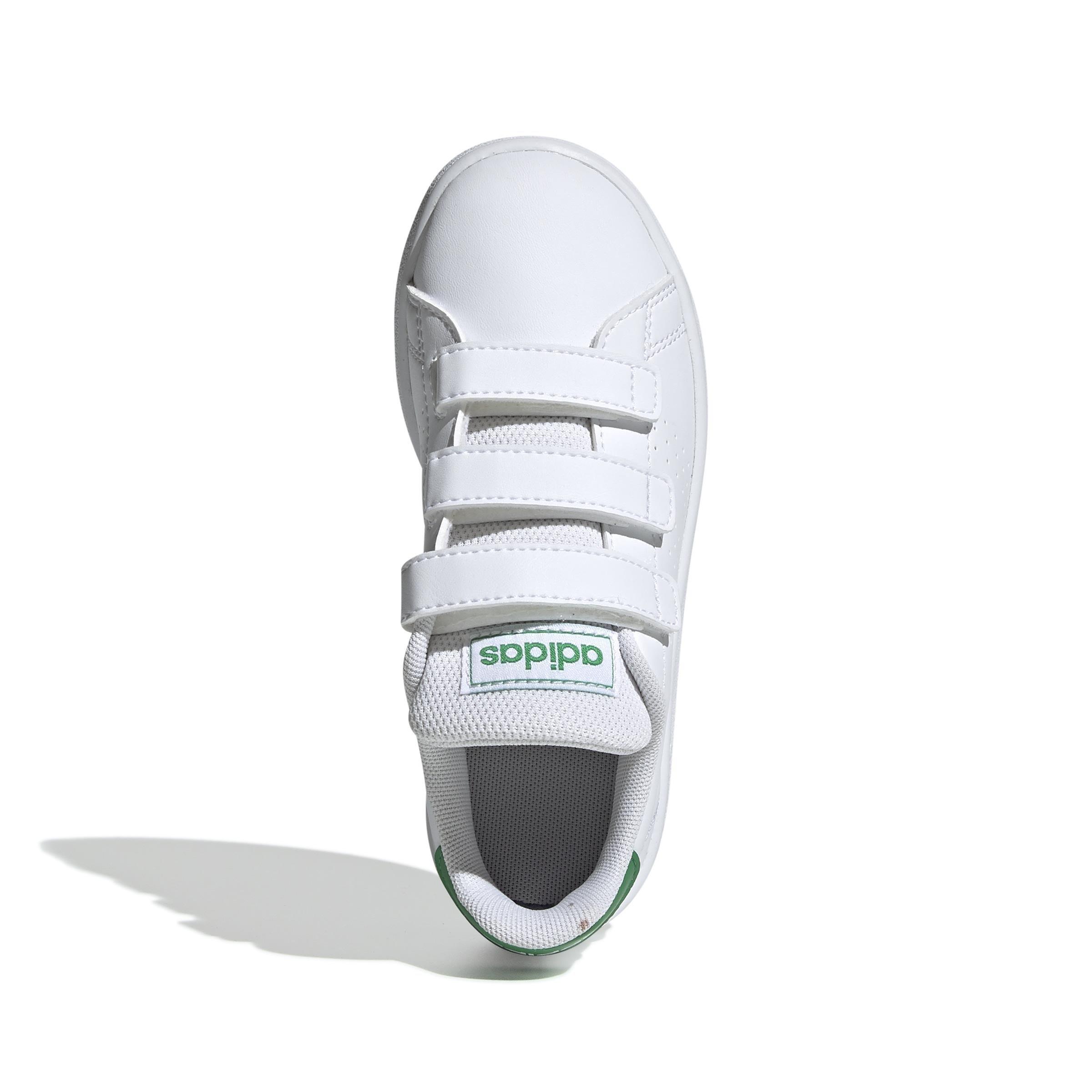 Kids Unisex Advantage Shoes, White, A901_ONE, large image number 10