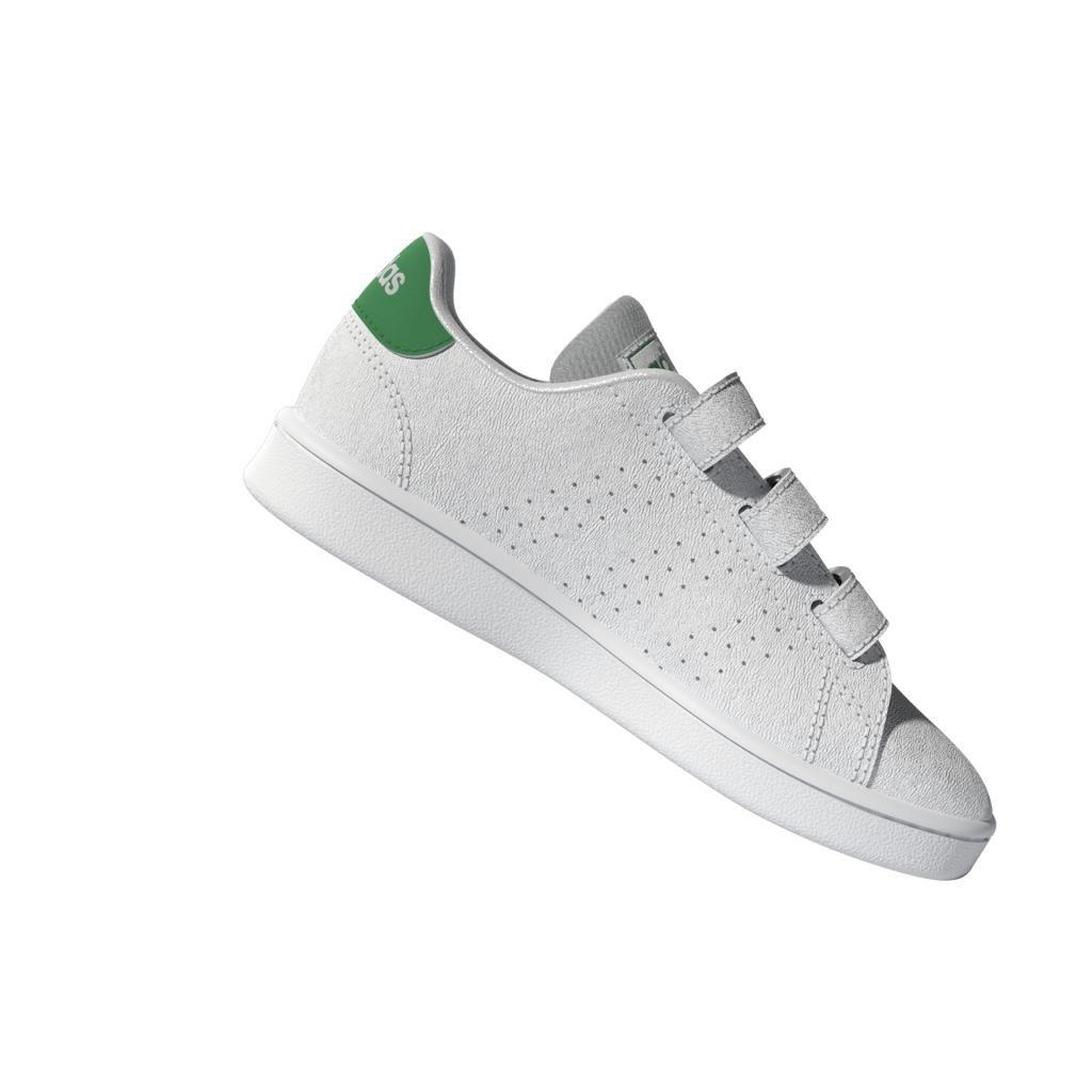 Unisex Kids Advantage Shoes, White, A901_ONE, large image number 13