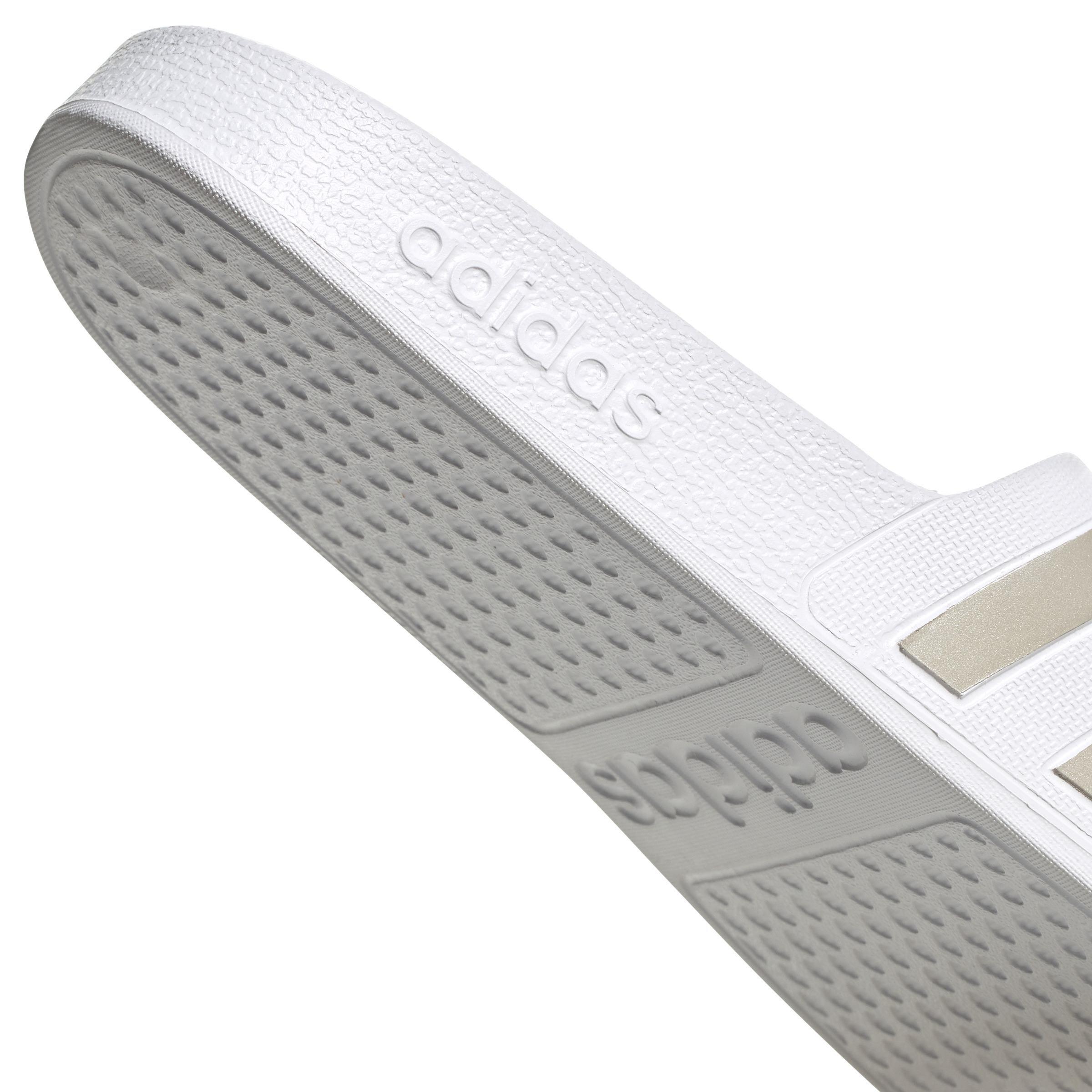 Unisex Adilette Aqua Slides, White, A901_ONE, large image number 9