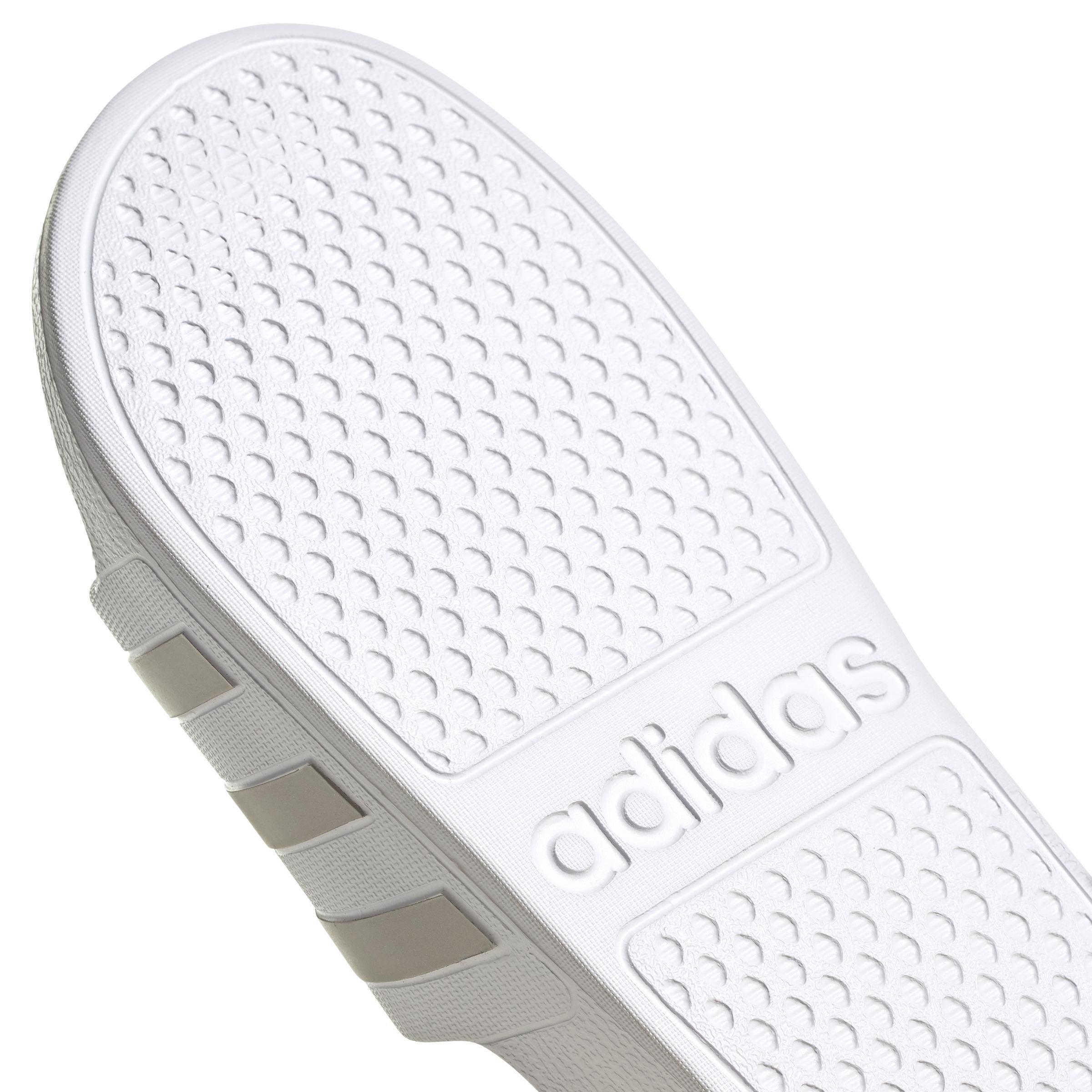 Unisex Adilette Aqua Slides, White, A901_ONE, large image number 10