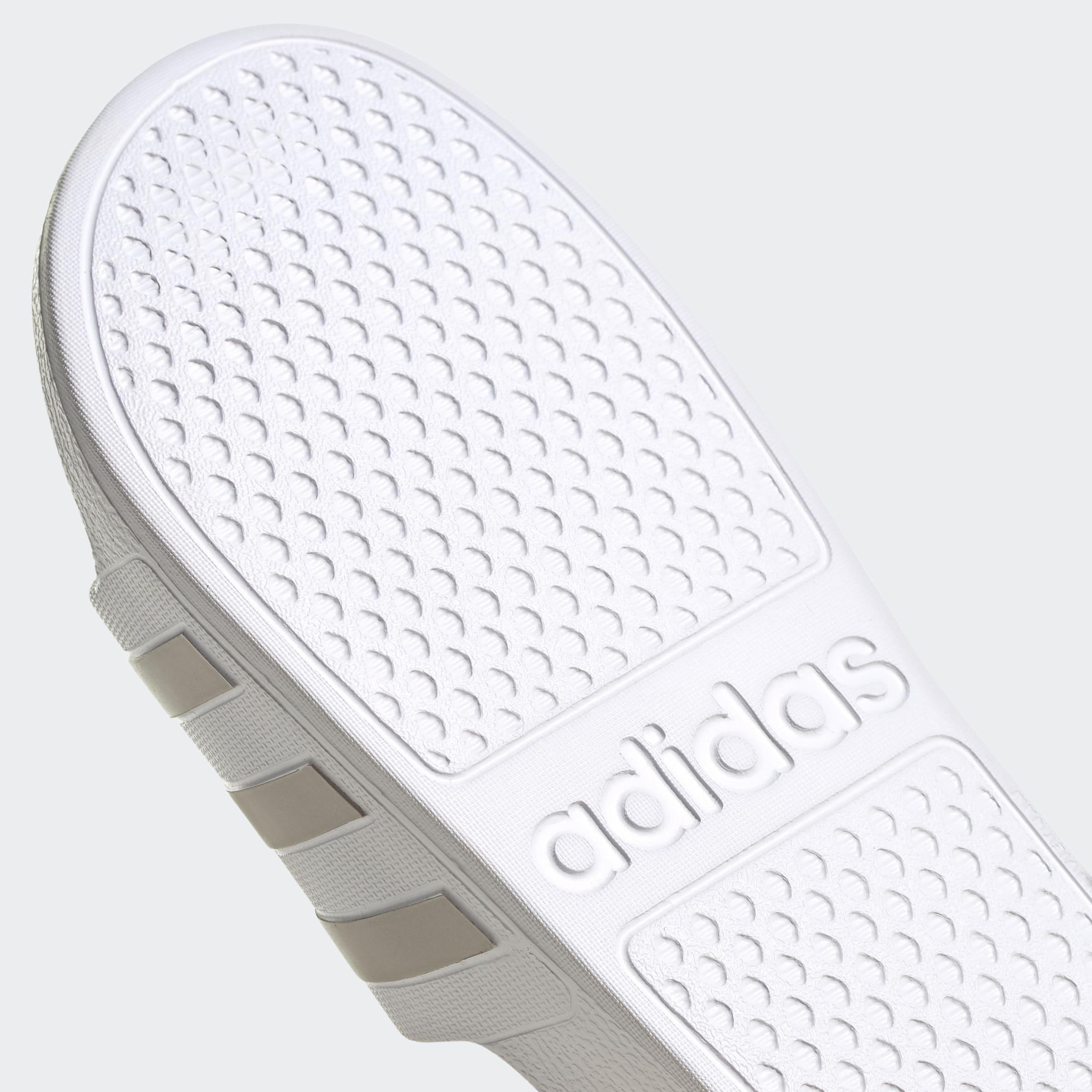 Unisex Adilette Aqua Slides, White, A901_ONE, large image number 12