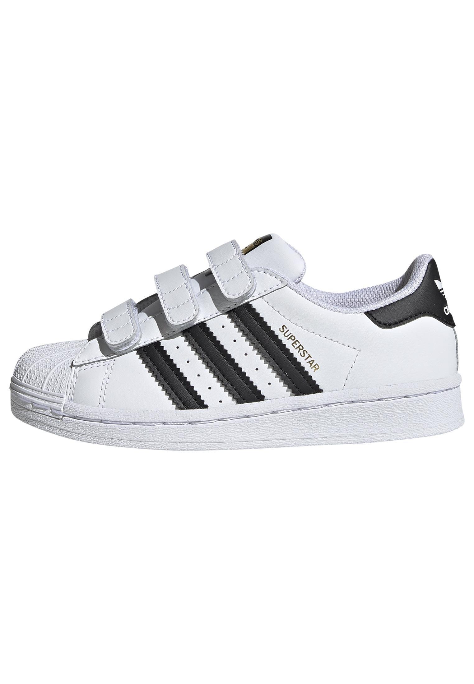 Unisex Kids Superstar Shoes, White, , large image number 12