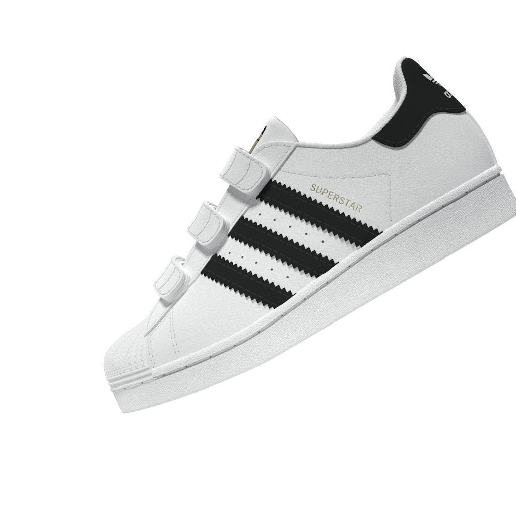 Unisex Kids Superstar Shoes, White, , large image number 13
