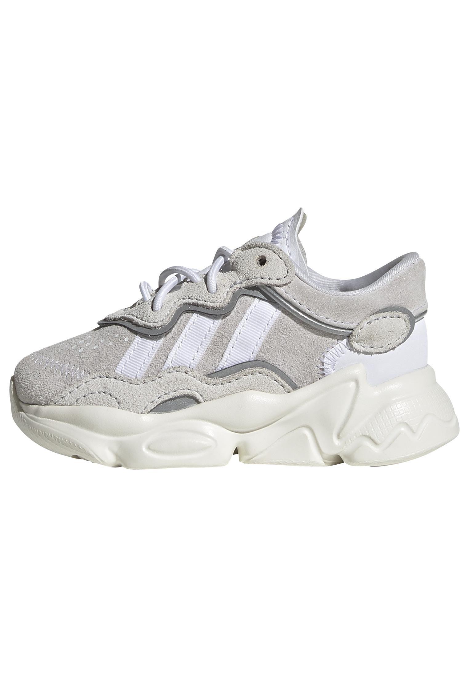 Unisex Kids Ozweego Shoes, White, , large image number 8