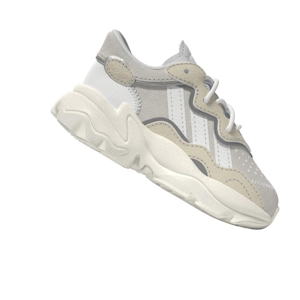 Unisex Kids Ozweego Shoes, White, , large image number 12