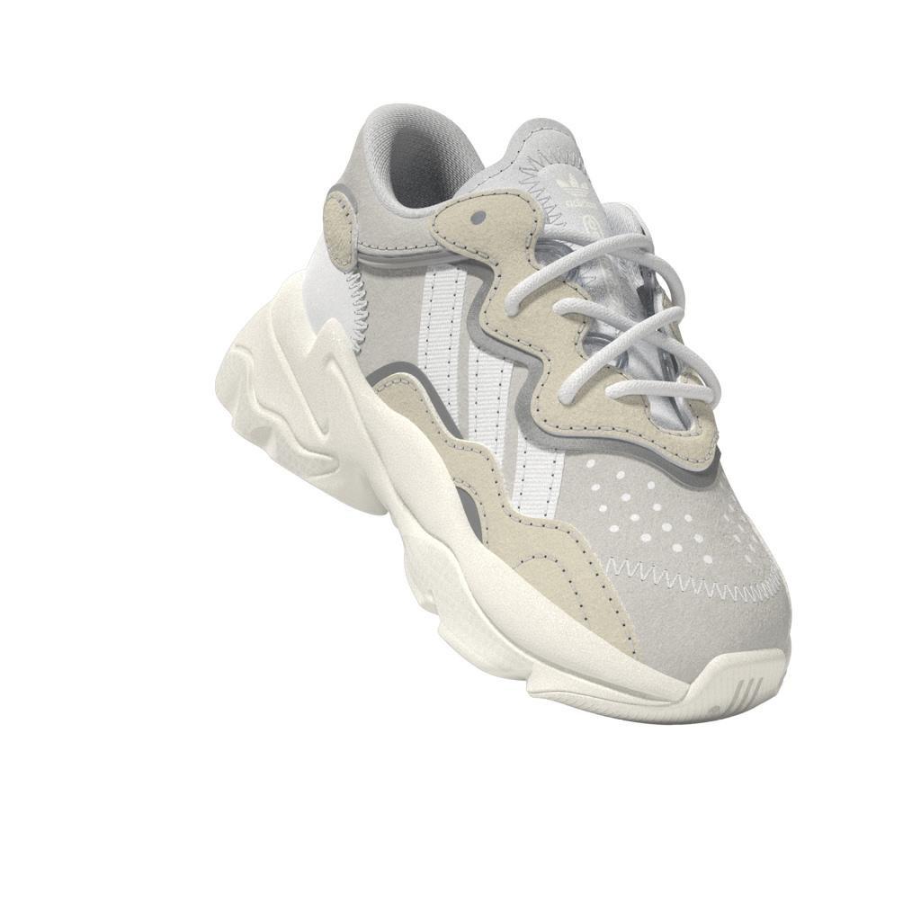 Unisex Kids Ozweego Shoes, White, , large image number 14