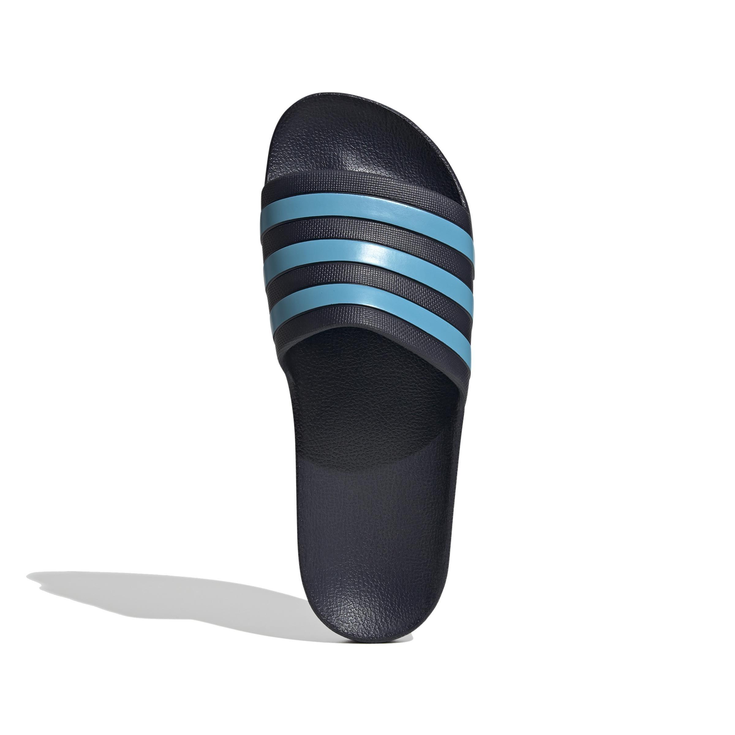 Unisex Adilette Aqua Slides, Blue, , large image number 1