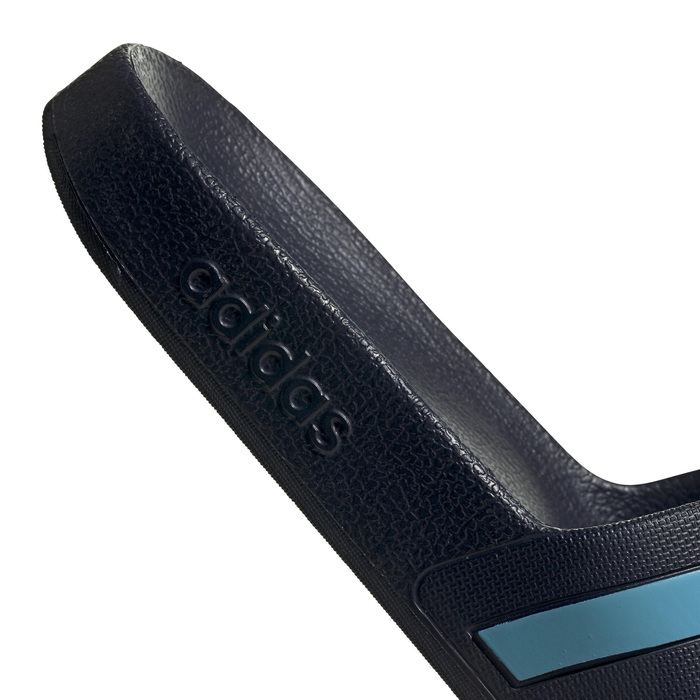 Unisex Adilette Aqua Slides, Blue, , large image number 6
