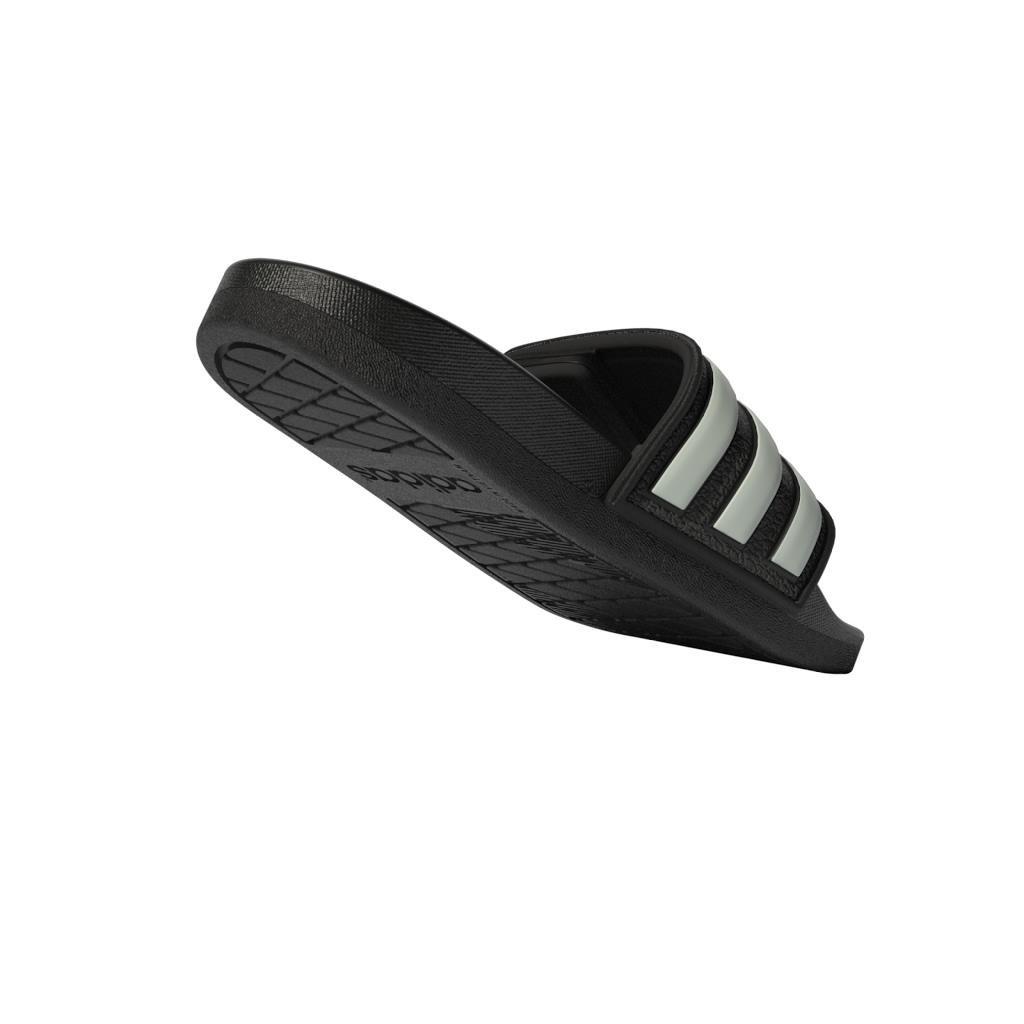 Unisex Kids Adilette Comfort Adjustable Slides, Black, , large image number 7