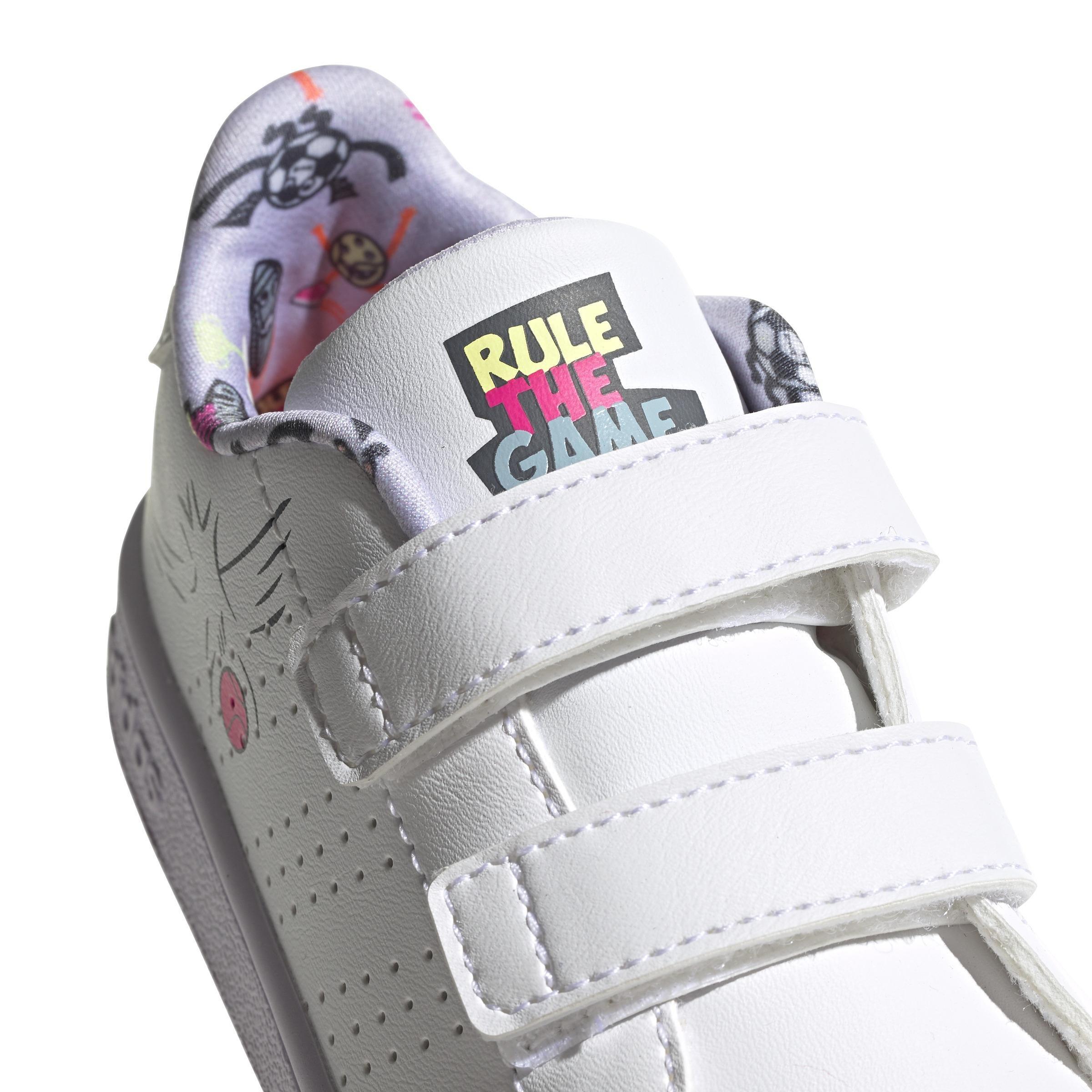 Unisex Kids Advantage Shoes, White, , large image number 3