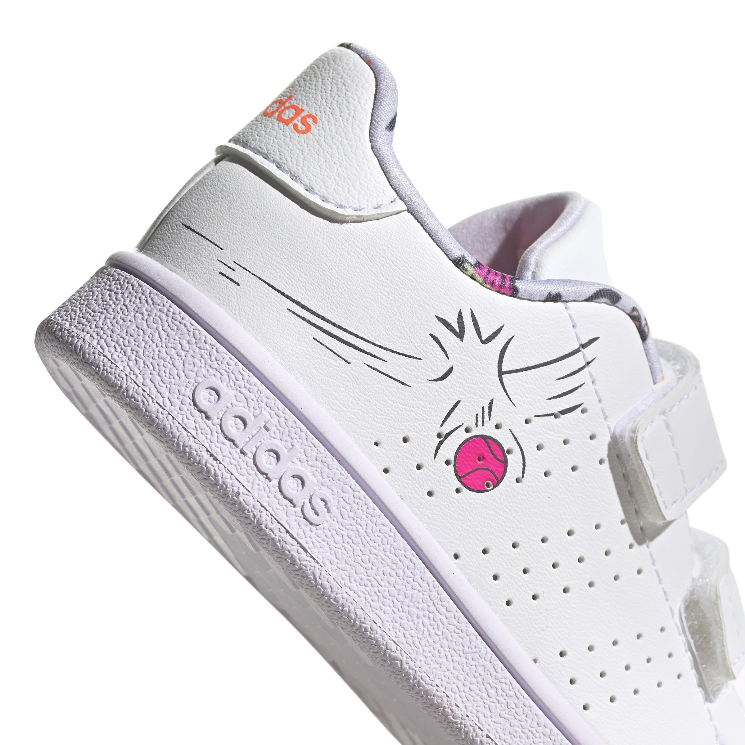 Unisex Kids Advantage Shoes, White, , large image number 5