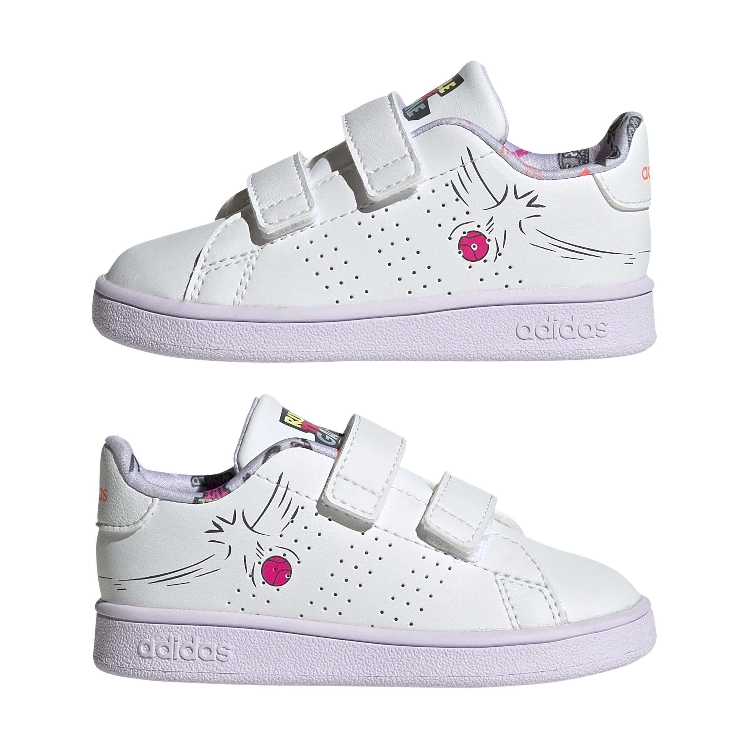 Unisex Kids Advantage Shoes, White, , large image number 7