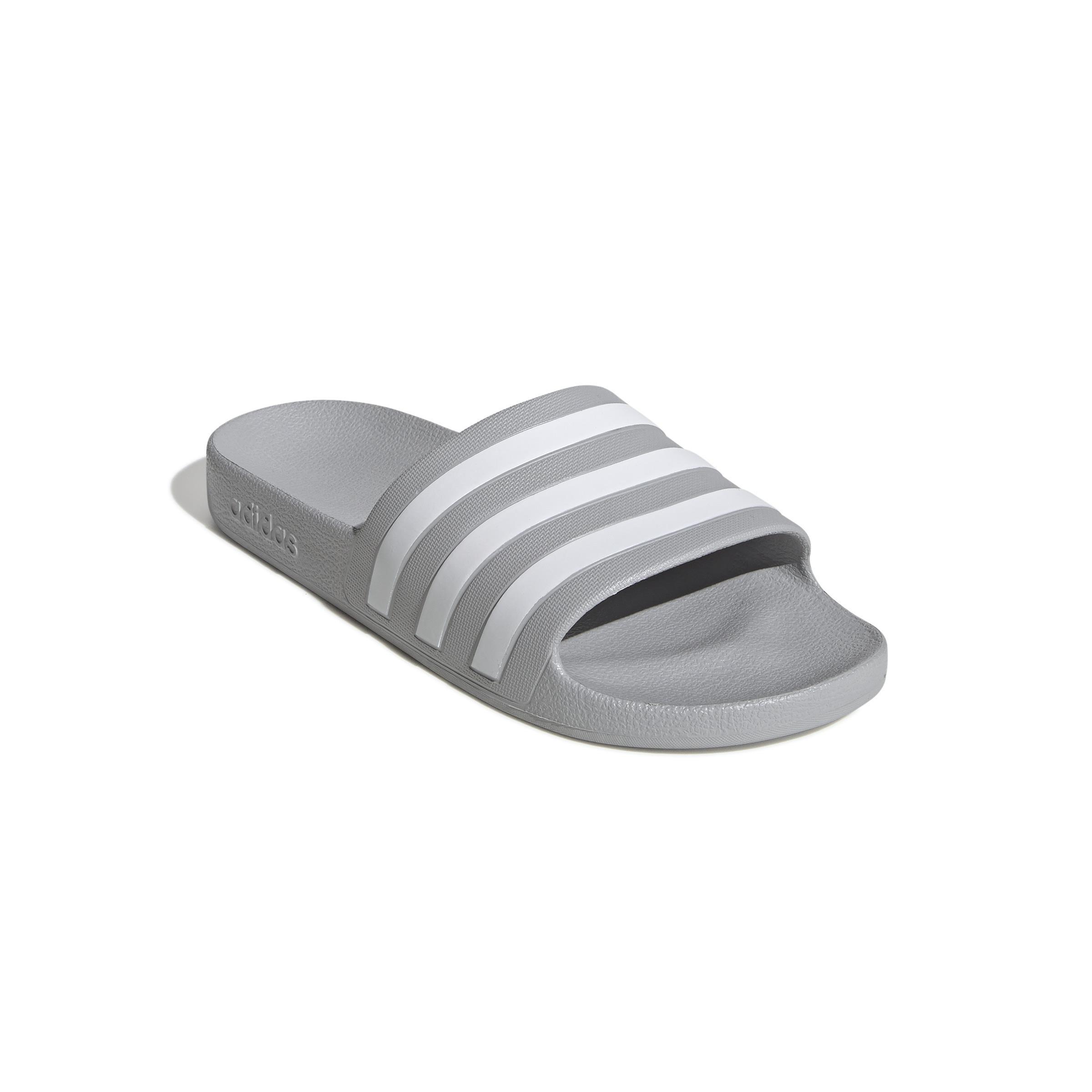 Adilette Aqua Slides, Grey, A901_ONE, large image number 1