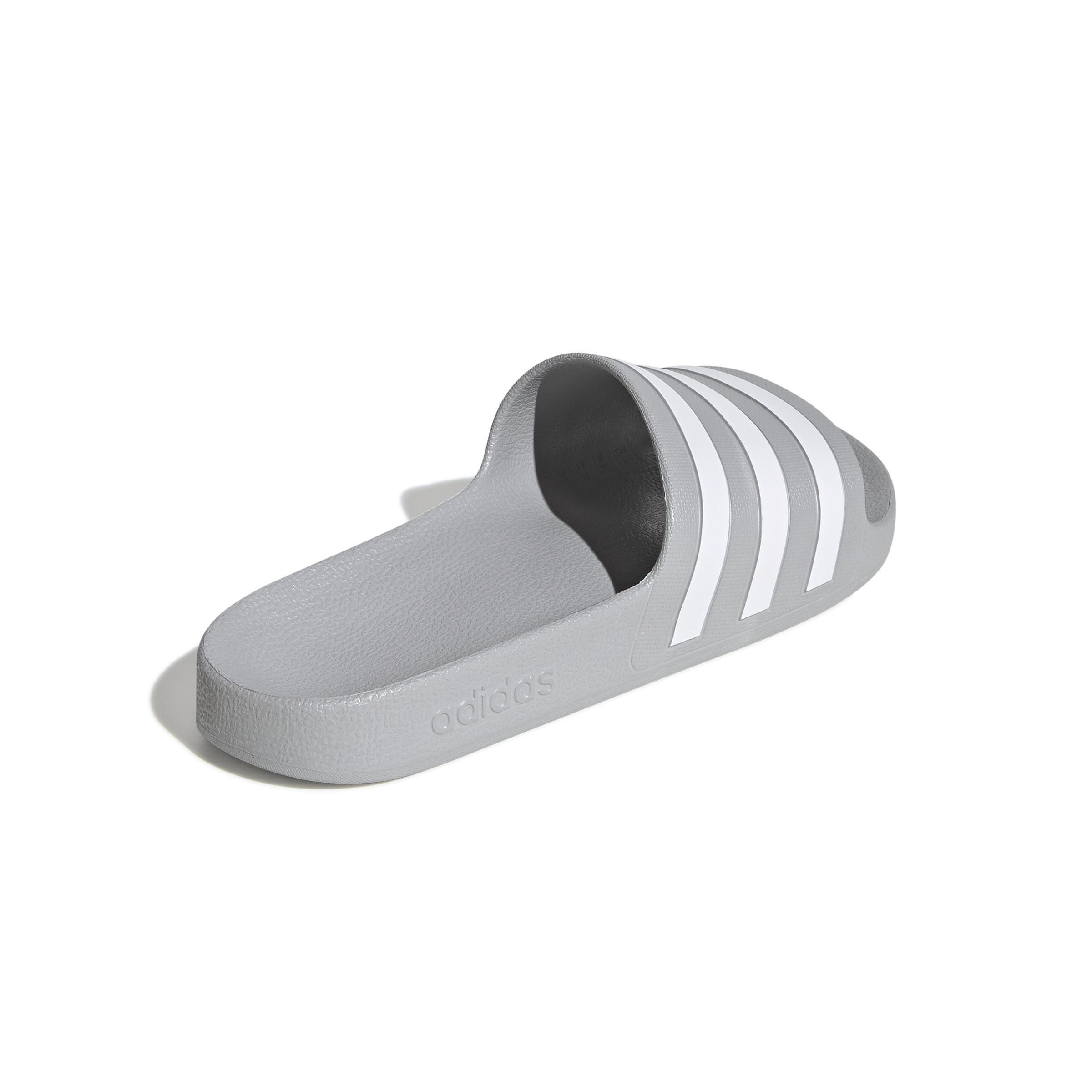 Unisex Adilette Aqua Slides, Grey, A901_ONE, large image number 2