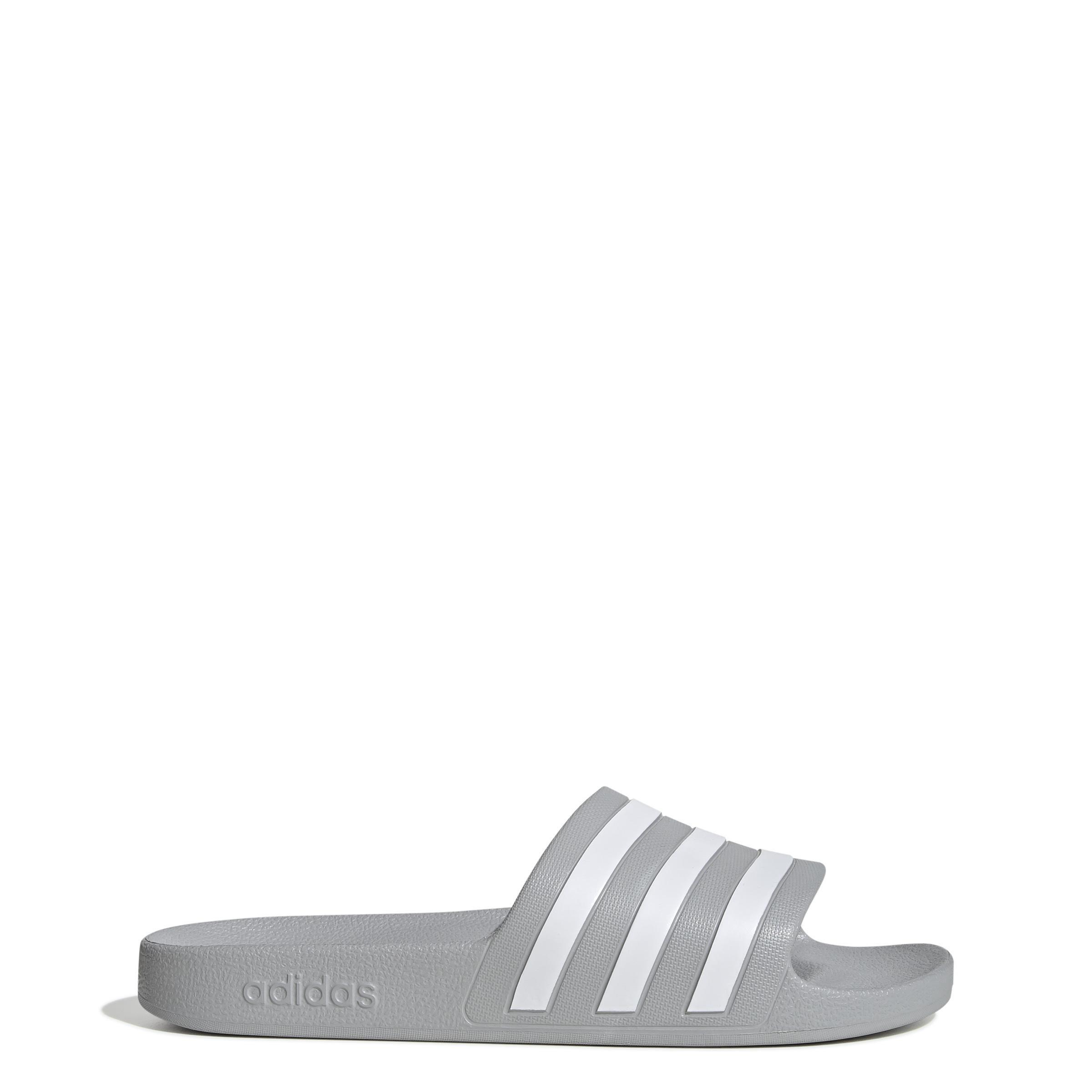 Unisex Adilette Aqua Slides, Grey, A901_ONE, large image number 13