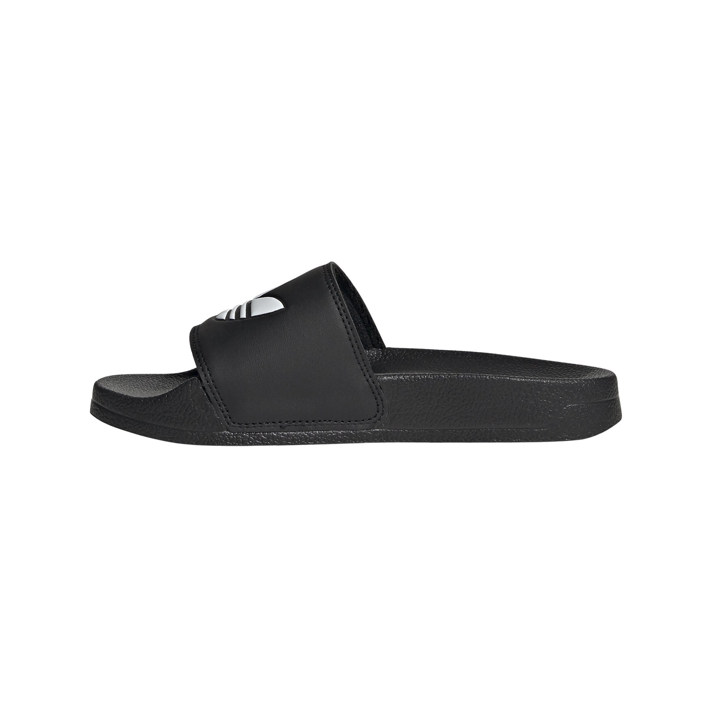 Unisex Kids Adilette Lite Slides, Black, , large image number 7