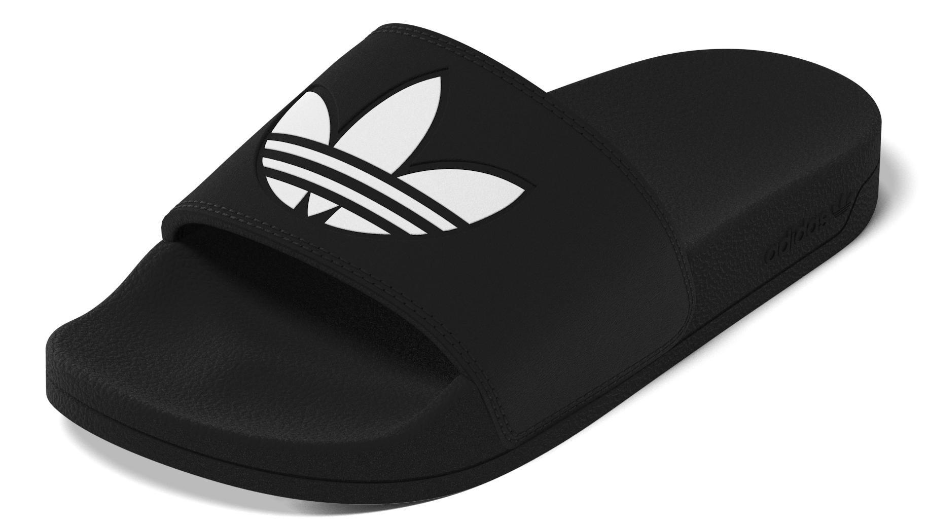 Unisex Kids Adilette Lite Slides, Black, , large image number 9